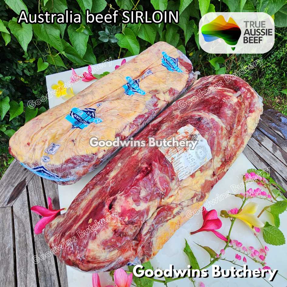 Beef SIRLOIN Australia frozen Midfield / AMH / ECT whole cut utuh 5.5 kg/pc | daging sapi has luar beku Striploin New York strip for grill bbq steak roast - Image 16