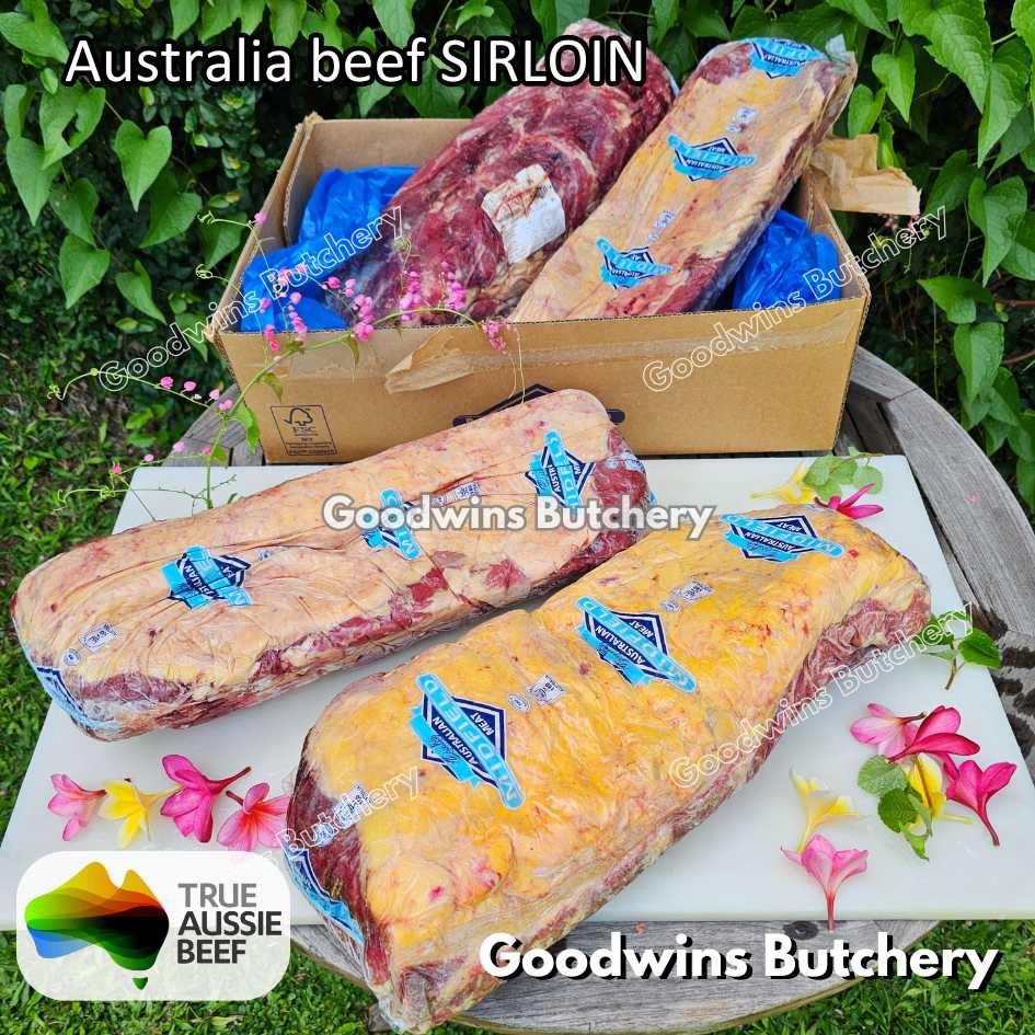 Beef SIRLOIN Australia frozen Midfield / AMH / ECT whole cut utuh 5.5 kg/pc | daging sapi has luar beku Striploin New York strip for grill bbq steak roast - Image 28
