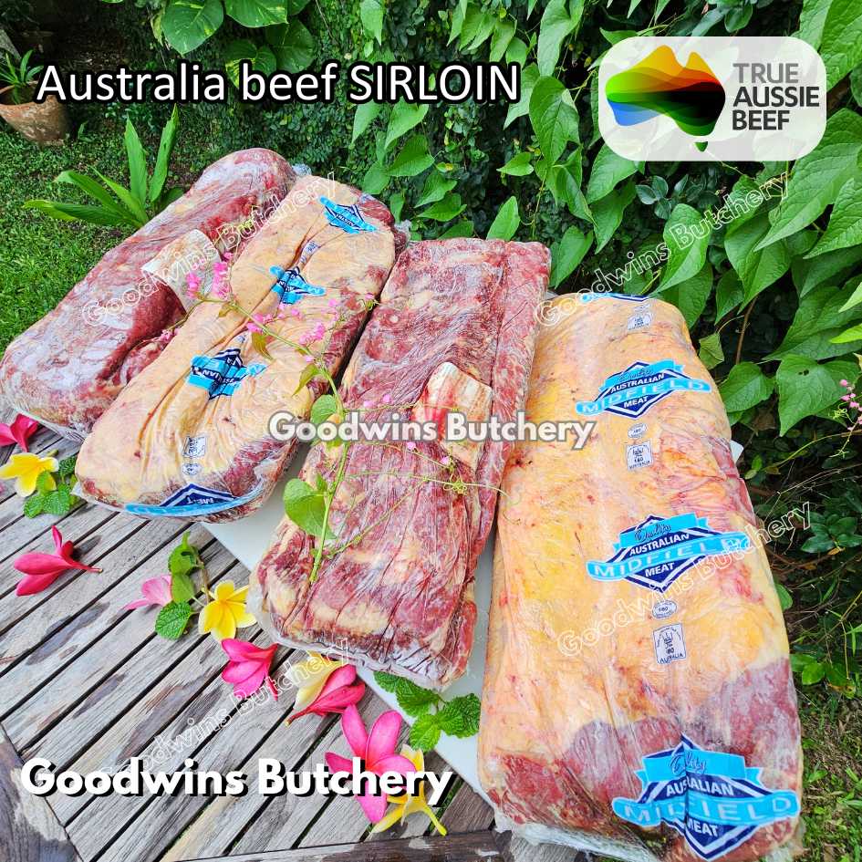 Beef SIRLOIN Australia frozen Midfield / AMH / ECT whole cut utuh 5.5 kg/pc | daging sapi has luar beku Striploin New York strip for grill bbq steak roast - Image 30