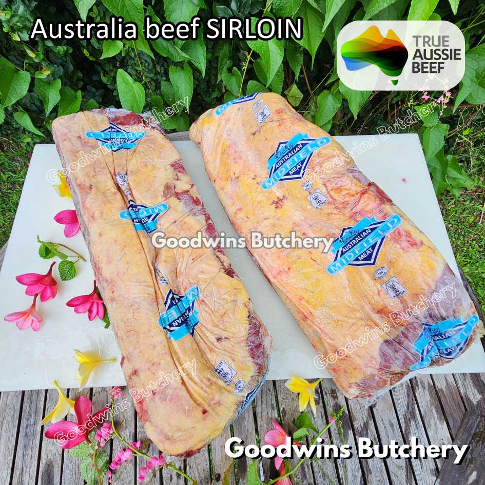 Beef SIRLOIN Australia frozen Midfield / AMH / ECT whole cut utuh 5.5 kg/pc | daging sapi has luar beku Striploin New York strip for grill bbq steak roast - Image 34