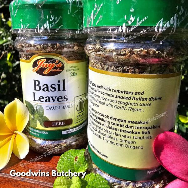 Jay's herb BASIL LEAVES | daun kemangi kering Jays 20gr - Image 3