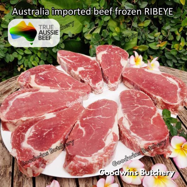 Beef RIBEYE Australia frozen STEAK CUTS Nolan AMG Borello CAG WMPG Scotch-Fillet Cuberoll