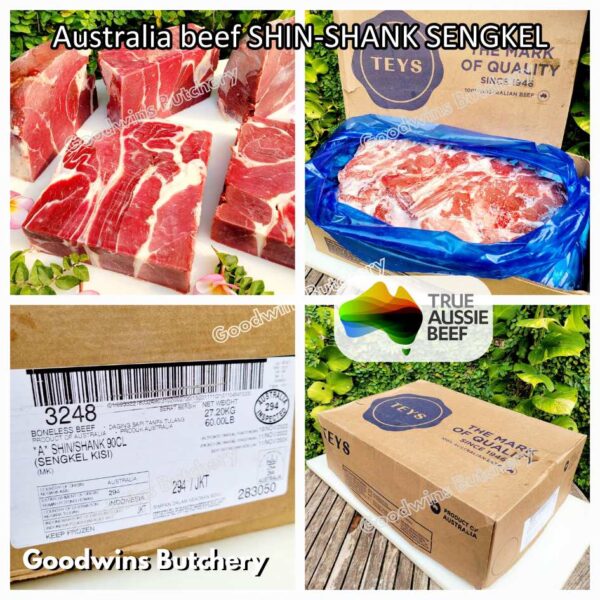 Beef SHIN SHANK SENGKEL | Australia Kilcoy Teys Diamantina | Brazil Friboi | daging sapi sengkel frozen WHOLE / BULK - Image 2
