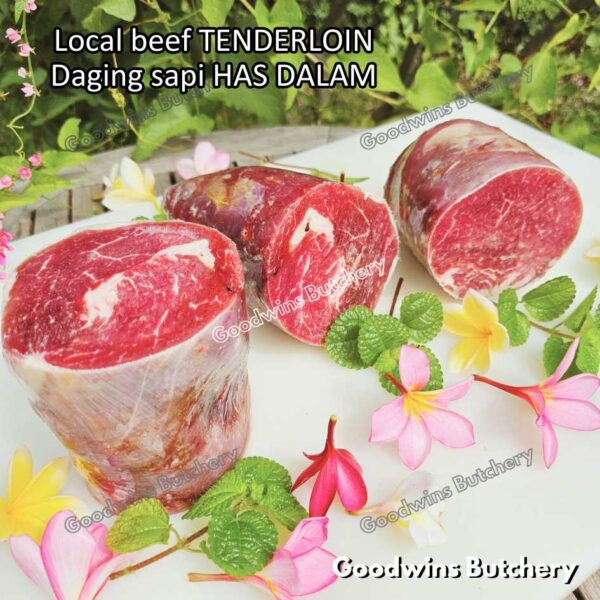 Beef TENDERLOIN LOCAL WHOLE CUTS UTUH daging sapi has dalam eye fillet mignon frozen - Image 18
