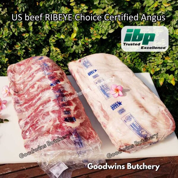 Beef RIBEYE US CHOICE, PRIME & CERTIFIED ANGUS frozen USDA Swift IBP BlueRibbon Creek-Stone Chairman's-Reserve Cuberoll ScotchFillet - Image 3