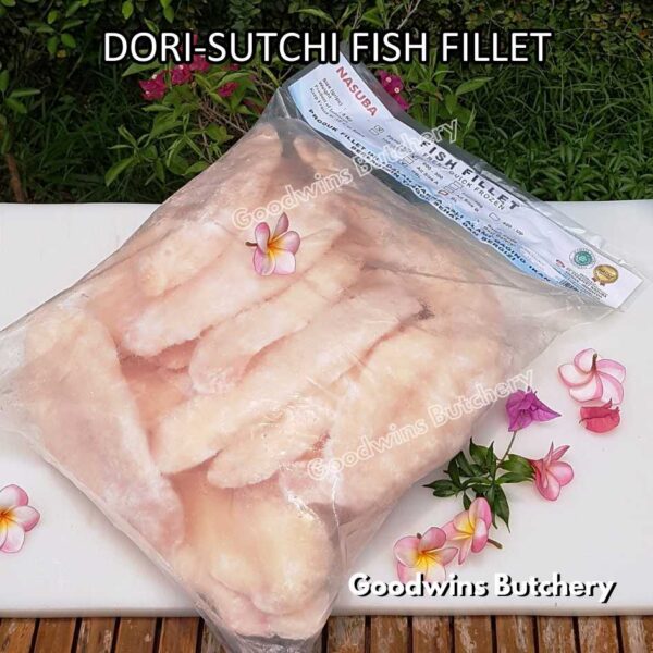700gr 2pcs ikan Dori Sutchi fish fillet frozen IQF 10/20 brand NASUBA - Image 2