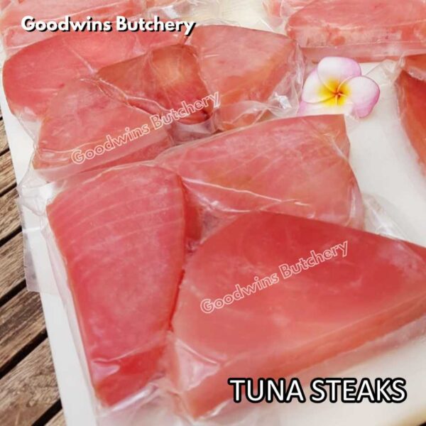 500gr TUNA FISH FILLET STEAK frozen | daging ikan tuna beku