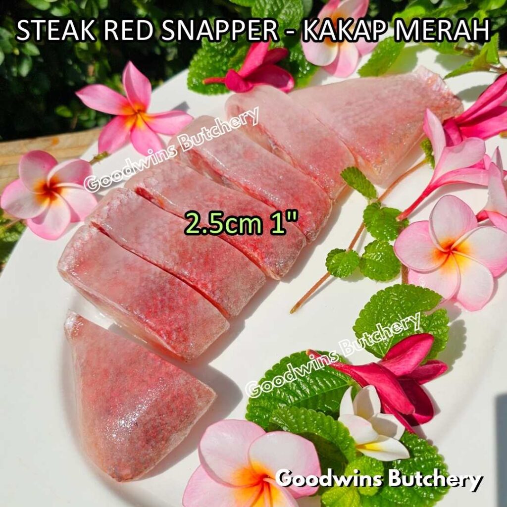 RED SNAPPER fish fillet and steak frozen IQF GLZ-20/30% | Ikan KAKAP ...