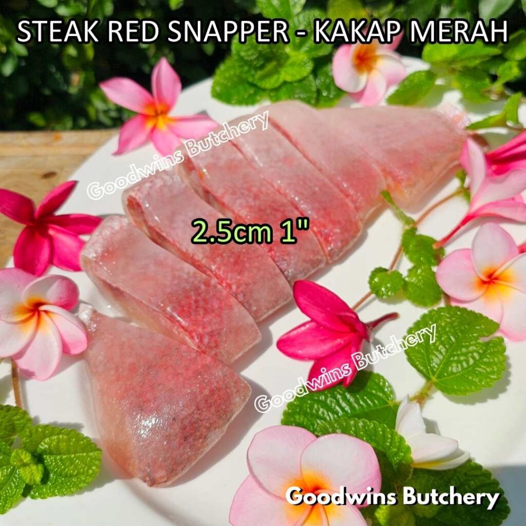 RED SNAPPER fish fillet and steak frozen IQF GLZ-20/30% | Ikan KAKAP ...