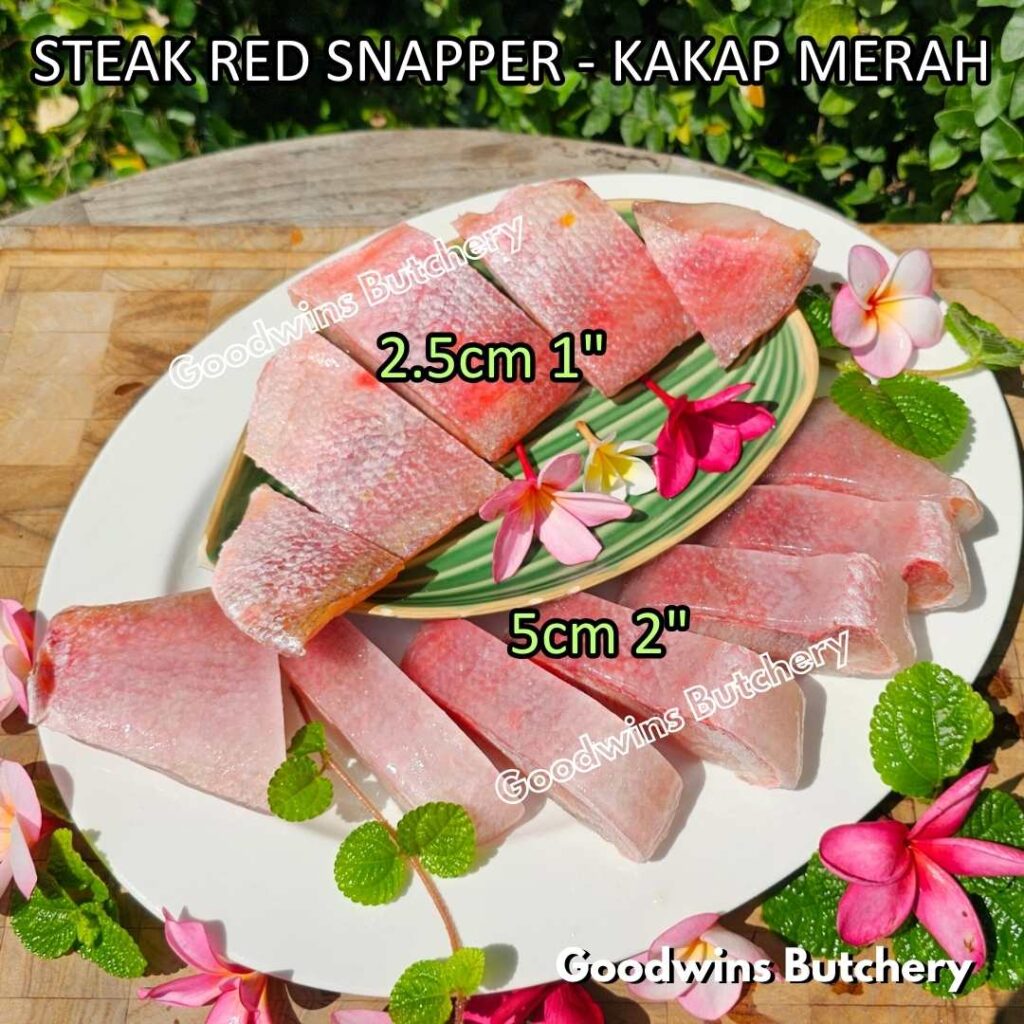 RED SNAPPER fish fillet and steak frozen IQF GLZ-20/30% | Ikan KAKAP ...