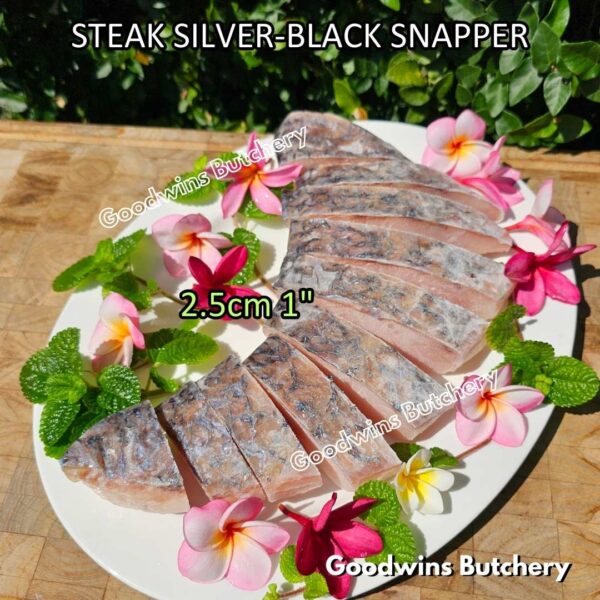 SNAPPER silver black fish fillet and steak frozen IQF GLZ-20/30 | Ikan KAKAP beku - Image 6