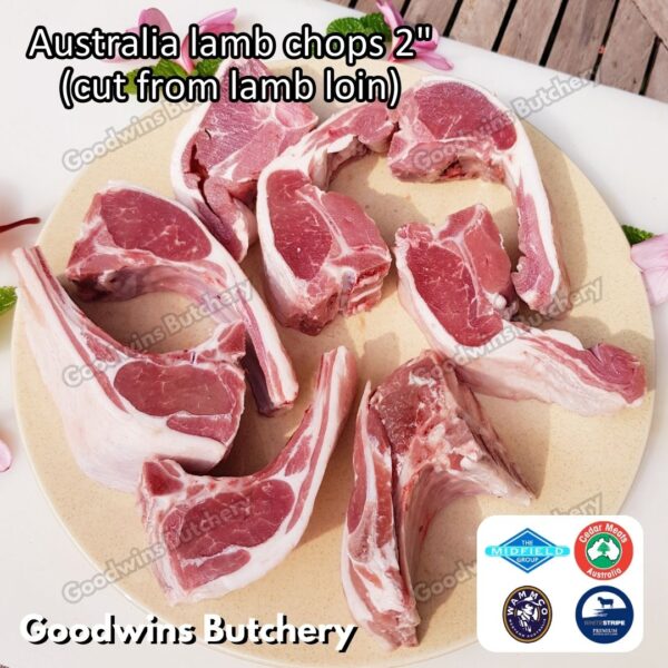 Lamb CHOP T- BONE & RACK Australia Wammco WhiteStripe Midfield CedarMeat | iga domba muda frozen - Image 10