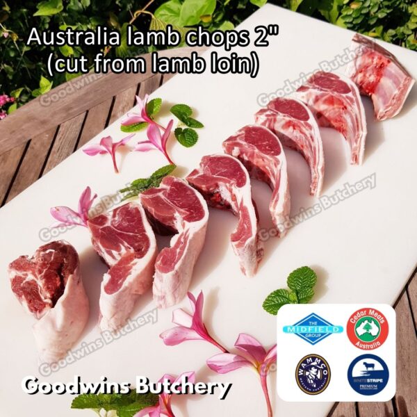 Lamb CHOP T- BONE & RACK Australia Wammco WhiteStripe Midfield CedarMeat | iga domba muda frozen - Image 8