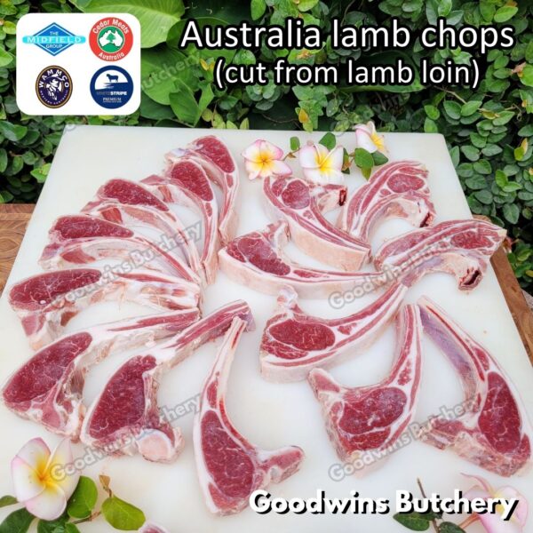 Lamb CHOP T- BONE & RACK Australia Wammco WhiteStripe Midfield CedarMeat | iga domba muda frozen - Image 4
