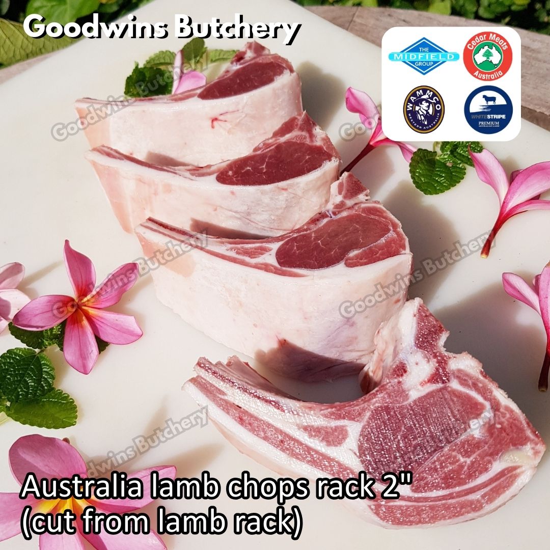 Australia LAMB CHOP MIX long bones +/- 1.7kg - Image 22