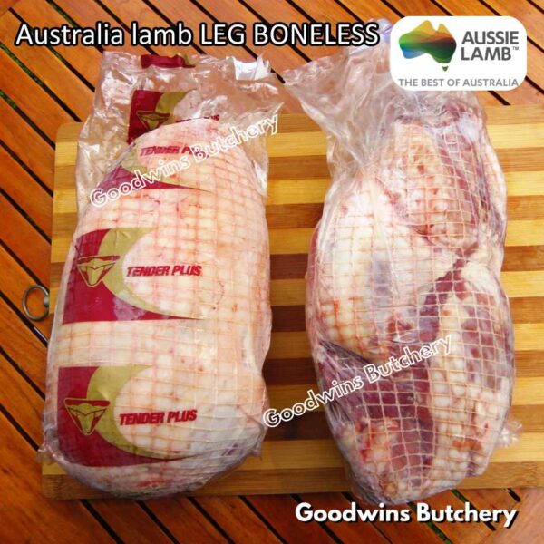Lamb LEG BONELESS steak cuts Australia Wammco Midfield McHerd WhiteStripe Junee | kaki domba muda tanpa tulang frozen - Image 24