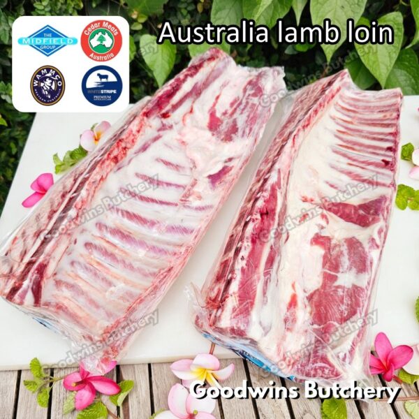 Lamb CHOP T- BONE & RACK Australia Wammco WhiteStripe Midfield CedarMeat | iga domba muda frozen - Image 9
