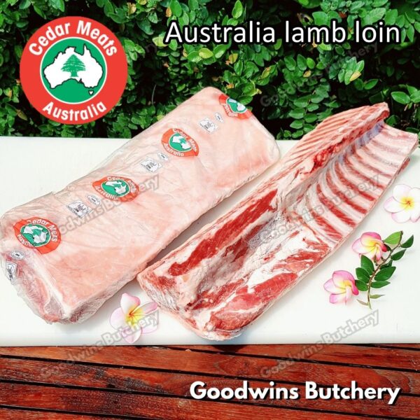 Lamb CHOP T- BONE & RACK Australia Wammco WhiteStripe Midfield CedarMeat | iga domba muda frozen - Image 5