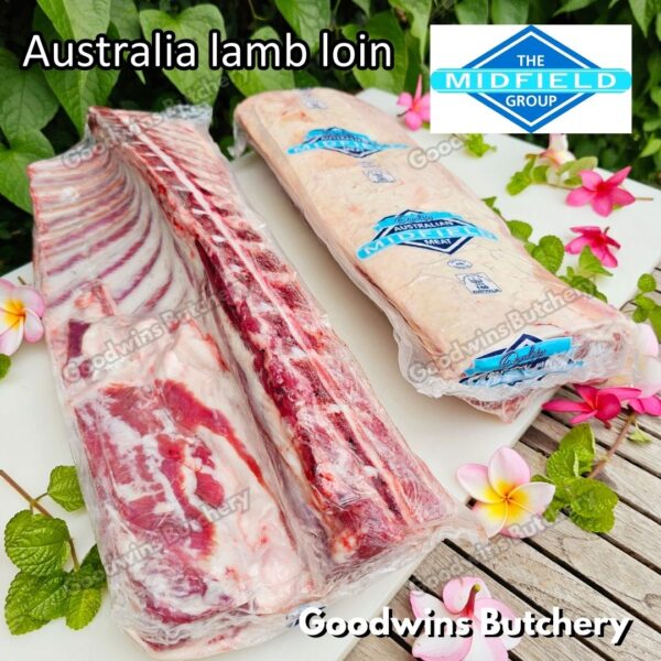 Lamb CHOP T- BONE & RACK Australia Wammco WhiteStripe Midfield CedarMeat | iga domba muda frozen - Image 3