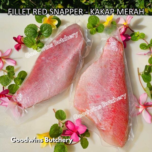 RED SNAPPER fish fillets steak frozen IQF GLZ-20/30 | Ikan KAKAP MERAH beku - Image 8