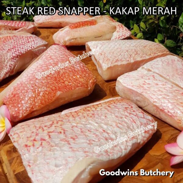 RED SNAPPER fish fillets steak frozen IQF GLZ-20/30 | Ikan KAKAP MERAH beku - Image 10