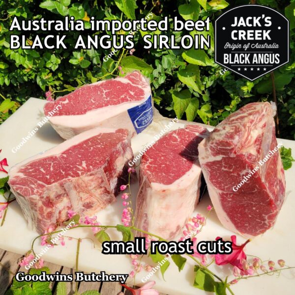 Beef SIRLOIN BLACK ANGUS marbling MB-2 STEER (young cattle) Australia Jack's Creek frozen STEAK CUTS daging sapi has luar Striploin New York strip - Image 17