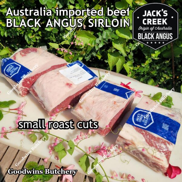 Beef SIRLOIN BLACK ANGUS marbling MB-2 STEER (young cattle) Australia Jack's Creek frozen STEAK CUTS daging sapi has luar Striploin New York strip - Image 14