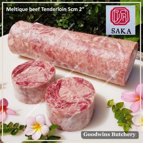 Beef TENDERLOIN MELTIQUE whole cuts +/- 2.5 kg/pc Australia SAKA frozen daging sapi meltik has dalam for Teriyaki Shabu2 Saikoro Roast - Image 24