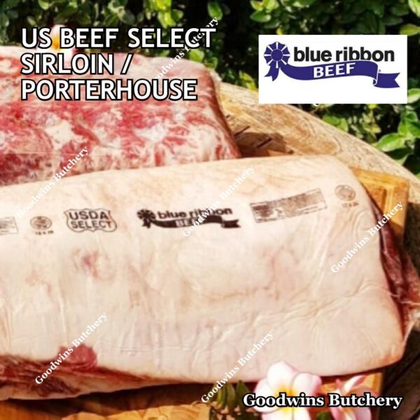 Beef SIRLOIN US SELECT frozen steak cuts USDA Swift IBP BlueRibbon Nebraska daging sapi has luar Striploin New York strip - Image 20