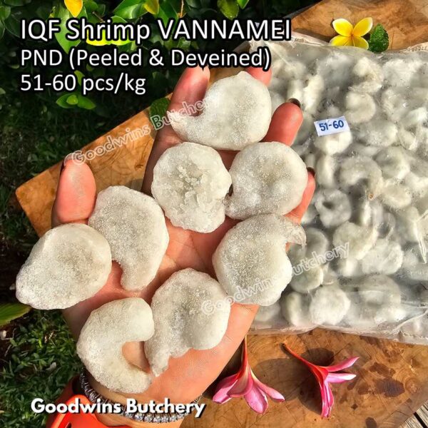Udang kupas 21-25pcs/kg IQF SHRIMP VANNAMEI PND (Peeled & Deveined) frozen glazing 20-30% - Image 13