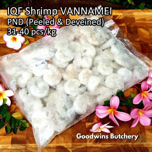 Udang kupas 21-25pcs/kg IQF SHRIMP VANNAMEI PND (Peeled & Deveined) frozen glazing 20-30% - Image 24