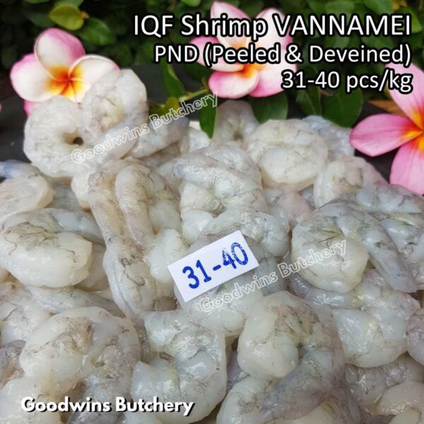 Udang kupas 21-25pcs/kg IQF SHRIMP VANNAMEI PND (Peeled & Deveined) frozen glazing 20-30% - Image 21
