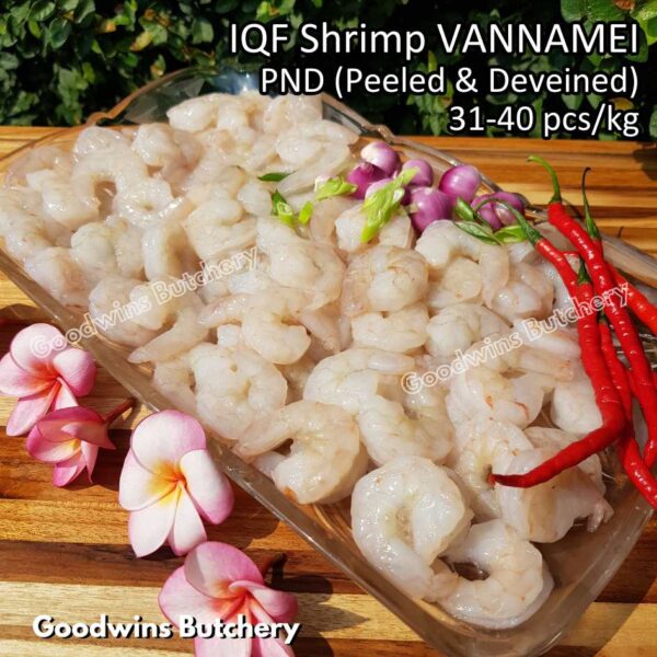 Udang kupas 21-25pcs/kg IQF SHRIMP VANNAMEI PND (Peeled & Deveined) frozen glazing 20-30% - Image 18