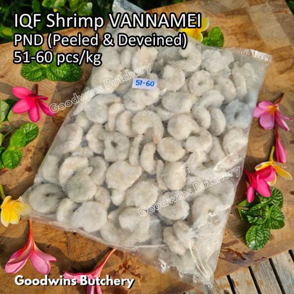 Udang kupas 21-25pcs/kg IQF SHRIMP VANNAMEI PND (Peeled & Deveined) frozen glazing 20-30% - Image 17
