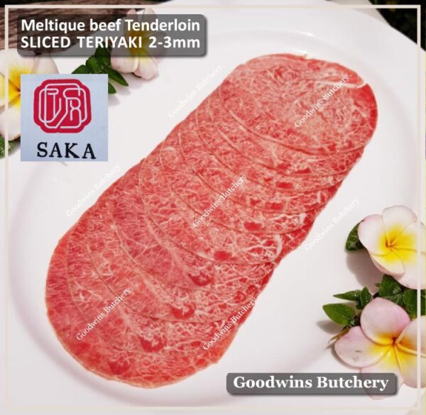 Beef TENDERLOIN MELTIQUE whole cuts +/- 2.5 kg/pc Australia SAKA frozen daging sapi meltik has dalam for Teriyaki Shabu2 Saikoro Roast - Image 9