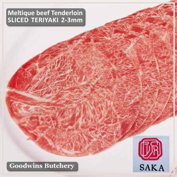 Beef TENDERLOIN MELTIQUE whole cuts +/- 2.5 kg/pc Australia SAKA frozen daging sapi meltik has dalam for Teriyaki Shabu2 Saikoro Roast - Image 16
