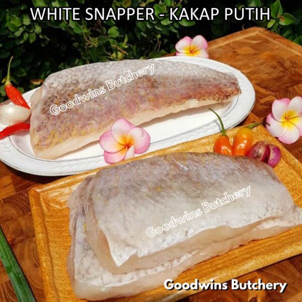 WHITE SNAPPER fish fillet steak frozen IQF GLZ-20/30 | Ikan KAKAP PUTIH beku 2pcs 700gr - Image 5