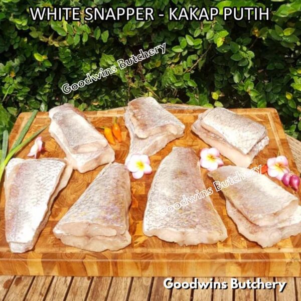 WHITE SNAPPER fish fillet steak frozen IQF GLZ-20/30 | Ikan KAKAP PUTIH beku 2pcs 700gr - Image 7
