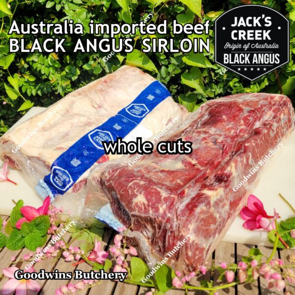 Beef SIRLOIN BLACK ANGUS marbling MB-2 STEER (young cattle) Australia Jack's Creek frozen STEAK CUTS daging sapi has luar Striploin New York strip - Image 24