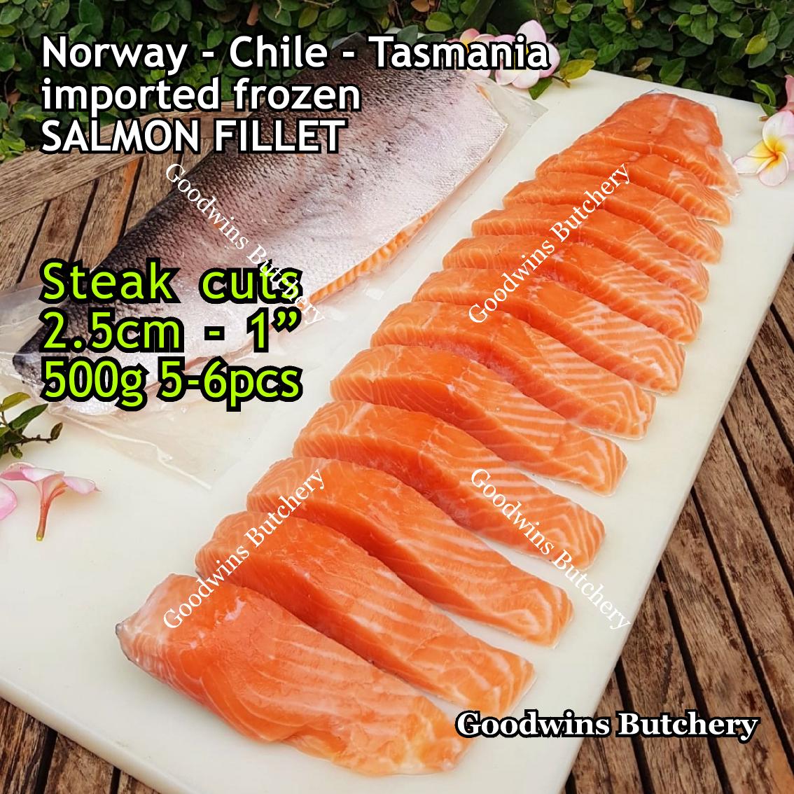2 Fillet Steak 1 3 Salmon Frozen Imported Norway Chile Tasmania (3)