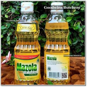 Mazola oil CORN OIL minyak goreng import Switzerland Swiss 450 ml (1Pc)