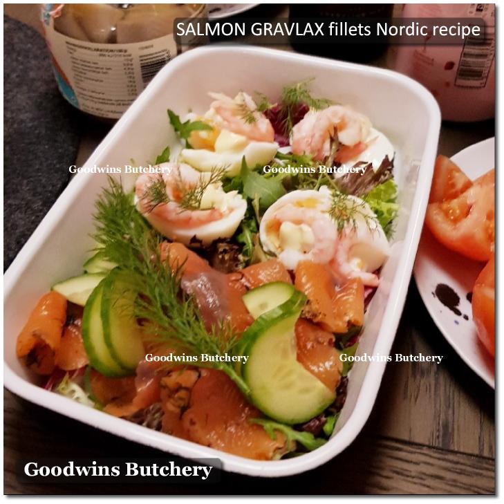 GRVLAX Salmon Gravlax Nordic Recipe Fillet Boneless MADE TO ORDER (7)