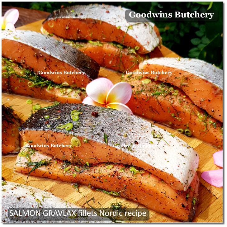 GRVLAX Salmon Gravlax Nordic Recipe Fillet Boneless MADE TO ORDER (9)