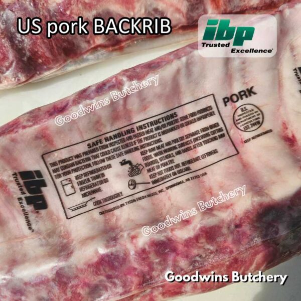 Pork BABY BACKRIB & SPARERIB imported US Spain Denmark baikut iga babi | SmithField Farmland Coren WholeStone DanishCrown DanePork Back rib Spare rib frozen - Image 9