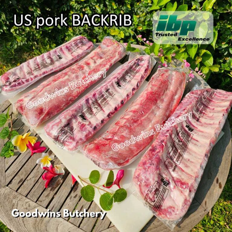 Ibp Ribs Denmark / Spain pork BABY BACKRIB 1 kg/slab | daging babi import baikut ...