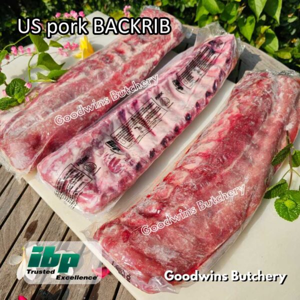Pork BABY BACKRIB & SPARERIB imported US Spain Denmark baikut iga babi | SmithField Farmland Coren WholeStone DanishCrown DanePork Back rib Spare rib frozen - Image 4