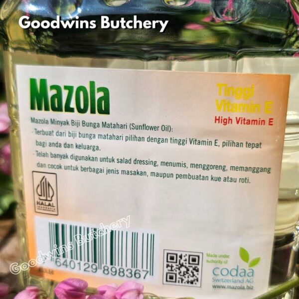 Mazola SUNFLOWER OIL minyak bunga matahari Switzerland 450 & 900 ml - Image 22