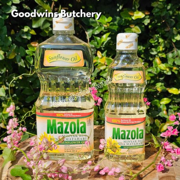 Mazola SUNFLOWER OIL minyak bunga matahari Switzerland 450 & 900 ml