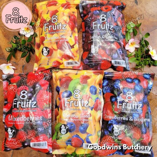 Frozen fruit IQF BLUEBERRY 8Fruitz | buah beku import 8 Fruitz BLUEBERRIES 500g - Image 3