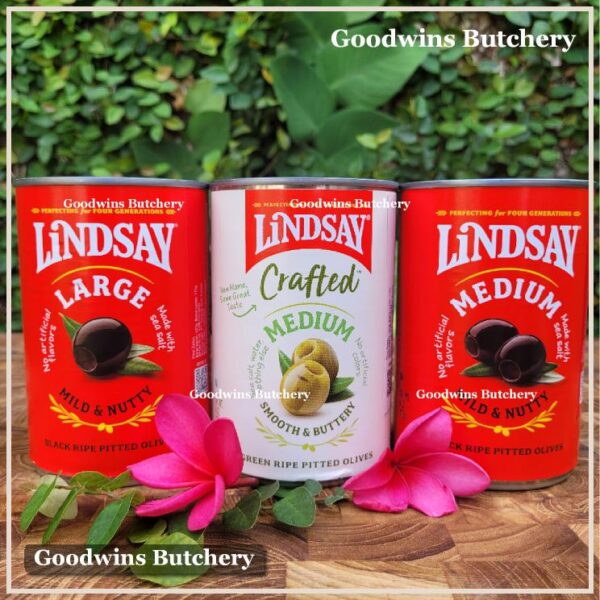 Zaitun BLACK & GREEN OLIVE | Large & Medium Ripe & Pitted | Lindsay USA 6oz 420g